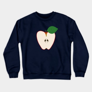 Apple half Crewneck Sweatshirt